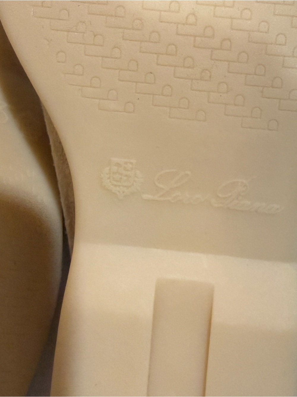 Loro Piana Tan Suede Tassel Backless Loafers - Picture 3 of 5